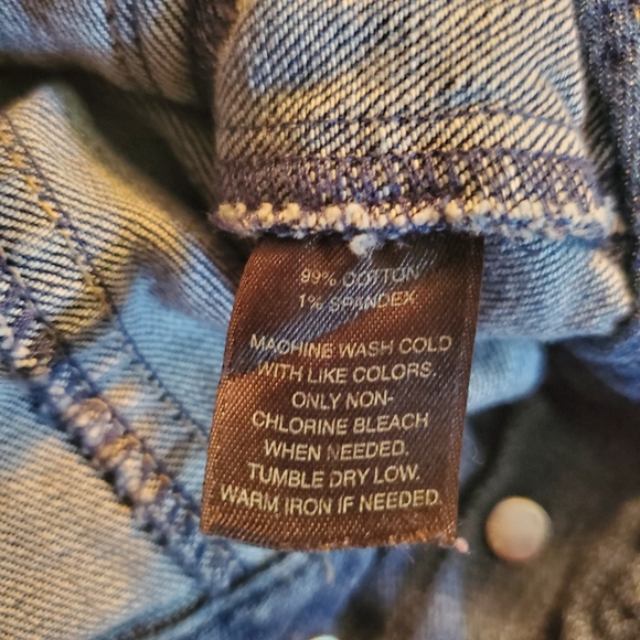 Stephen King It Customized Jean Jacket Size 0 - Picture 8 of 16